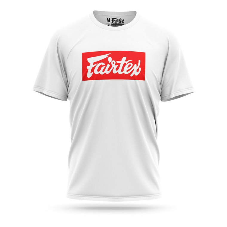Fairtex Supreme White Red T Shirt