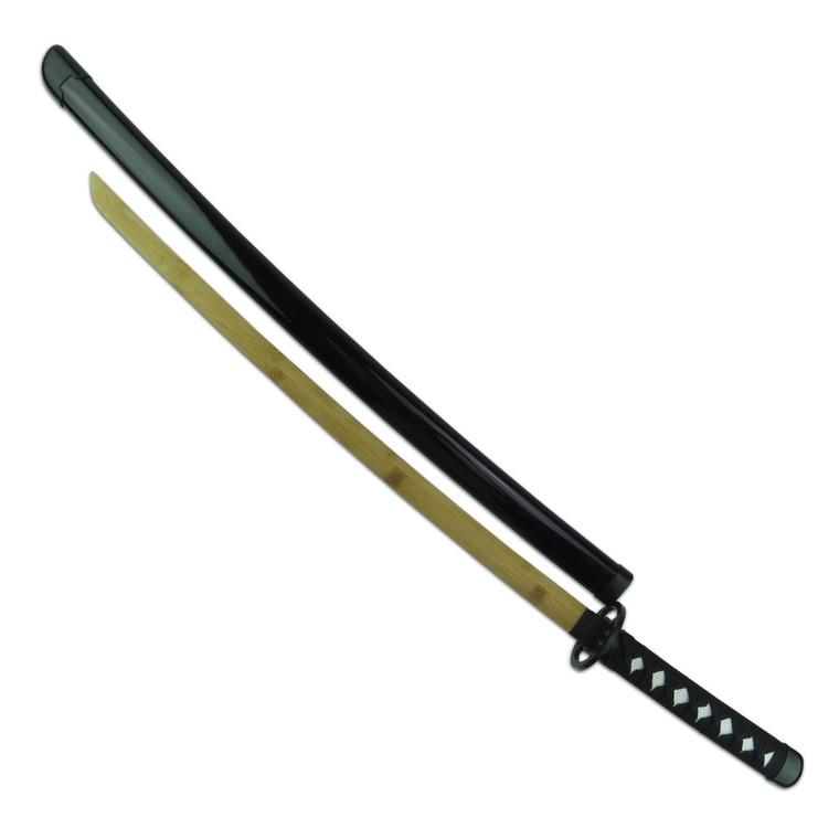 Bamboo Wooden Natural Bokken With Scabbard