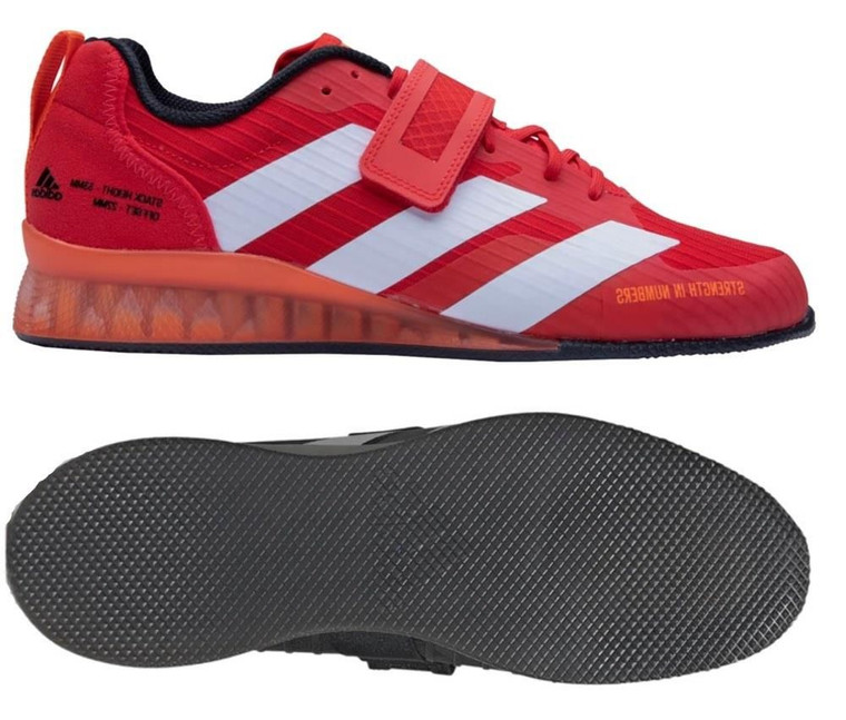 adidas adipower Weightlifting III Red White Orange