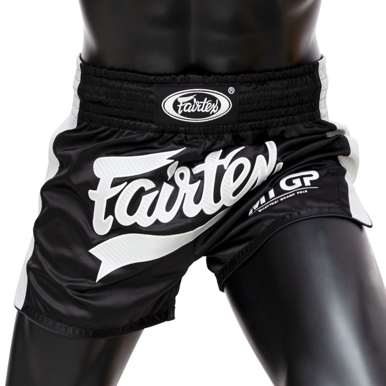 Fairtex X MTGP Black-White Muaythai Shorts