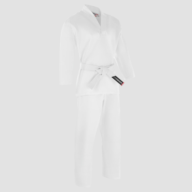 Bytomic Red Label V-Neck Martial Arts Uniform White Kids