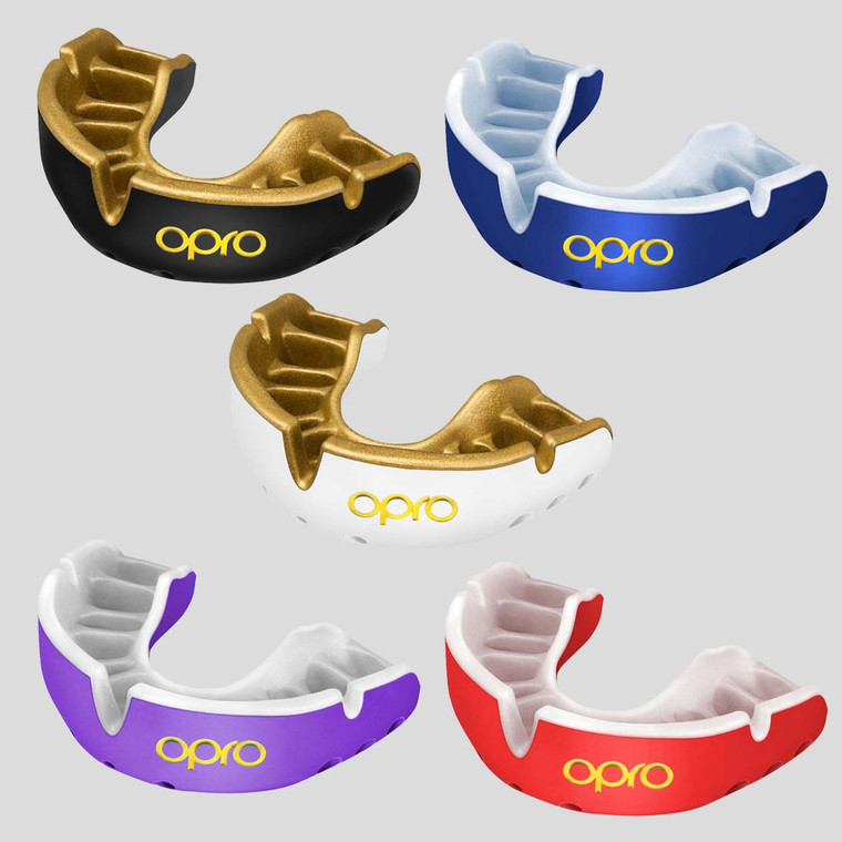 Opro Junior Gold Self Fit Mouth Guard