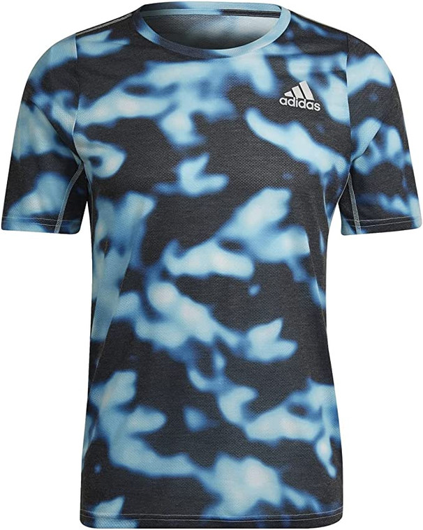 adidas Men's Run Icons AOP T-Shirt