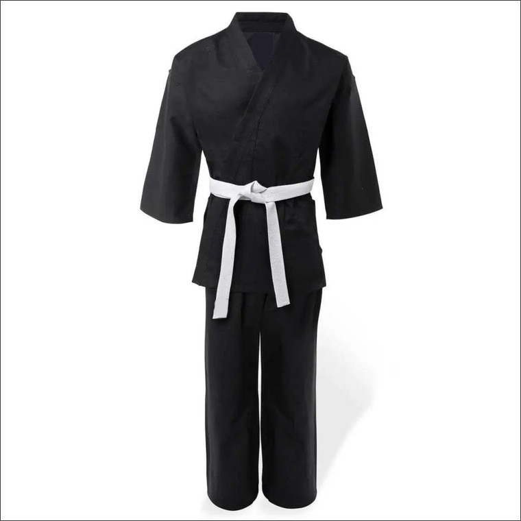 Kicksport Black Karate Uniform Adult