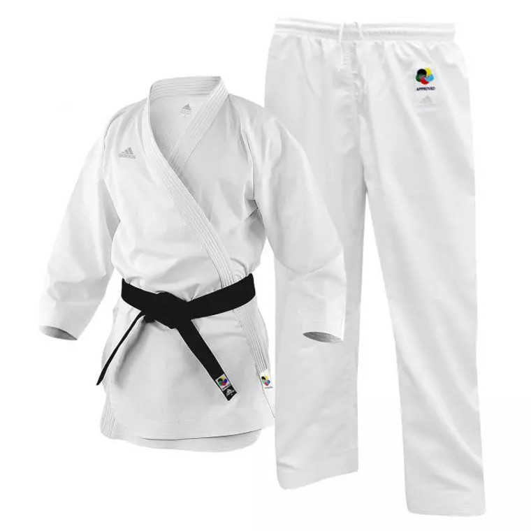 ADIDAS ADI ZERO KUMITE KARATE UNIFORM 4.5OZ KIDS