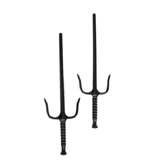 BLACK POLYPROPYLENE SAI DAGGERS 19.5" NEW