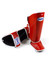 Sandee Authentic Leather Boot Shin Guards Red