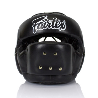 Fairtex Black Full Face Headguard - Martial Art Shop