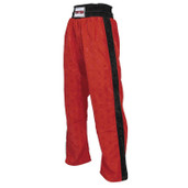 Top Ten Classic Kickboxing Pants Red/Black 170cm