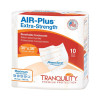 Disposable Underpad Tranquility® AIR-Plus Extra-Strength 30 x 36 Inch Powersorb® Material Heavy Absorbency 2711 Bag of 10