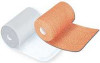2 Layer Compression Bandage System CoFlex® TLC Zinc LITE with Indicators 3 Inch x 6 Yard / 3 Inch x 7 Yard Self-Adherent / Pull On Closure Tan NonSterile 25 to 30 mmHg 8830UBZ-TN Case of 16