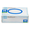 Exam Glove MediGuard® ES Medium NonSterile Nitrile Standard Cuff Length Textured Fingertips Blue Not Rated MG3002 Case of 3000