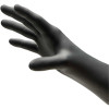 Exam Glove NitriDerm® Ultra Black Large NonSterile Nitrile Standard Cuff Length Textured Fingertips Black Chemo Tested / Fentanyl Tested 187300 Case of 1000