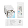 Nonabsorbable Suture with Needle Perma-Hand Silk P-3 3/8 Circle Precision Reverse Cutting Needle Size 5 - 0 Braided 640G Box of 1