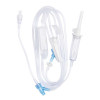 Primary IV Administration Set SafeDay 24 Hour Gravity 2 Ports 15 Drops / mL Drip Rate 0.2 Micron Filter 104 Inch Tubing Solution Without Flow Regulator 352643 Case of 50