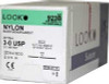 Nonabsorbable Suture with Needle LOOK® Nylon SC-2 Straight Conventional Cutting Needle Size 3 - 0 Monofilament 923B Box of 1