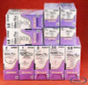 Absorbable Antibacterial Suture with Needle Coated Vicryl Plus Polyglactin 910 with Irgacare MP Antibacterial Suture P-3 3/8 Circle Precision Reverse Cutting Needle Size 4 - 0 Braided VCP494G Box of 12