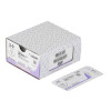 Absorbable Suture with Needle Coated Vicryl Polyglactin 910 CT-1 1/2 Circle Taper Point Needle Size 2 - 0 Braided J259H Box of 36