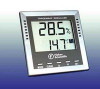 Digital Thermometer / Hygrometer with Alarm Fisher Scientific Traceable® Fahrenheit / Celsius -40° to +158°F (-40° to +70°C) Internal Sensors Desk / Wall Mount Battery Operated 15077963 Pack of 1