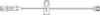 IV Extension Set SafeLine* Needle-Free Port Micro Bore 7 Inch Tubing Without Filter NF1310 Pack of 1