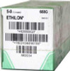 Nonabsorbable Suture with Needle Ethilon Nylon C-2 3/8 Circle Reverse Cutting Needle Size 5 - 0 Monofilament 668G Box of 12
