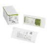 Nonabsorbable Suture with Needle Monosof~Dermalon Nylon C-13 3/8 Circle Reverse Cutting Needle Size 4 - 0 Monofilament SN-662G Box of 12