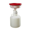 Safety Waste Funnel System Nalgene HDPE / Polypropylene 10 Liter Capacity 6379-0010 Case of 1