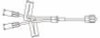 IV Extension Set Small Bore 6 Inch Tubing Without Filter 471957 Case of 100