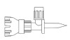 Mini-Spike Dispensing Pin Safsite® 412000 Case of 50