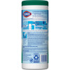 Clorox® Surface Disinfectant Cleaner Premoistened Bleach Free Manual Pull Wipe 35 Count Canister Fresh Scent NonSterile 01593 Carton of 1