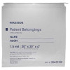 Patient Belongings Bag McKesson 4 x 20 x 20 Inch Polyethylene Drawstring Closure Clear 30431100 Case of 250