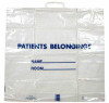 Patient Belongings Bag 18-1/2 x 20 Inch Polyethylene Snap Closure Clear PB01C Case of 250