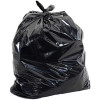 Trash Bag Pitt Plastics Black LLDPE 0.95 mil 38 x 58 Inch Star Seal Bottom Coreless Roll VB76530XK Case of 10