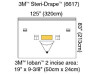 Orthopedic Drape 3M Steri-Drape Isolation Drape with Incise and Pouch 125 W x 83 L Inch Sterile 6617 Case of 20