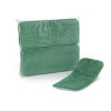Wet Mop Pad Bound Edge Green Polyester / Polyamide Reusable M830013G Case of 10