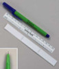 Skin Marker with Ruler and Labels Convertors® Gentian Violet Ink Full Size Fine Tip Sterile 250FPRL Box of 50