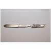 374030 Aspen Surgical. Protected Blade Metal Handle, Size 3, 5/bx (US Only) (Not Available For Sale into Canada) (bx)