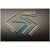 T322-1G Simport Scientific. Thin Wall Reaction Strip, Attached Cap Strip, Green, 125/cs (cs)