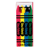 CR4 New World Imports. 4-Pack Crayons, 36/bx, 10 bx/cs (cs)
