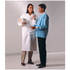 10122 O&M Halyard. Lab Coat, White, Large, 25/cs (US Only) (cs)