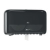 473208 Essity Professional Hygiene North America, LLC. Elevation Bath Tissue Dispenser, Coreless, High Capacity, Universal, Black, T7, Plastic, 8.2" x 14.2" x 5.1" (234 cs/plt) (ea)