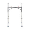 Folding Walker Adjustable Height McKesson Aluminum Frame 350 lbs. Weight Capacity 32 to 39 Inch Height 146-10200-4 Case of 1