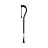 Offset Cane McKesson Aluminum 30 to 39 Inch Black 146-RTL10306 Case/6