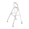 Drive 10240-1 Hemi One Arm Walker, Side Step Folding Walker, Adjustable Height, Aluminum Frame, 300 lbs. Weight Capacity, Pack of 1