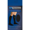 Compression Socks QCS Knee High Small / Medium Black Closed Toe 1652 BLA S/M Pair/2