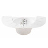 Commode Specimen Collector Gent-L-Pan® 800 mL (27 oz.) Without Closure Unprinted NonSterile 02072 Case of 100