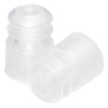 McKesson Tube Closure Polyethylene Flanged Plug Cap Natural 12 mm 12 mm Test Tubes, Centrifuge Tubes, Round Cuvettes NonSterile 177-118127C Bag of 1000
