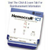 Cancer Screening Test Kit Hemoccult® ICT Fecal Occult Blood Test (iFOB or FIT) 20 Tests CLIA Waived 395067 Kit/20