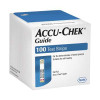 Blood Glucose Test Strips Accu-Chek® 100 Strips per Pack 07453744001 Box of 100