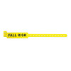 Identification Wristband Sentry® Superband® Alert Bands® Alert Band Permanent Snap Fall Risk 5055-14-PDM Box of 500